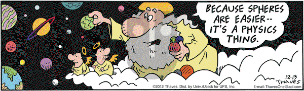 Frank and Ernest on Thursday December 13, 2012 Comic Strip