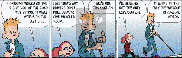 Frazz on Wednesday June 19, 2019 Comic Strip