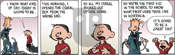 Frazz on Saturday December 17, 2011 Comic Strip