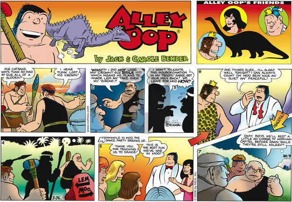 Alley Oop on Sunday March 26, 2006 Comic Strip