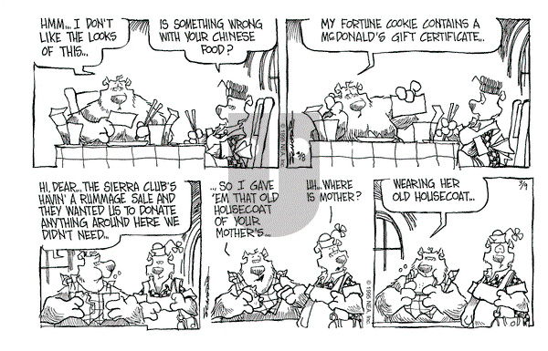 The Grizzwells on Friday July 7, 1995 Comic Strip