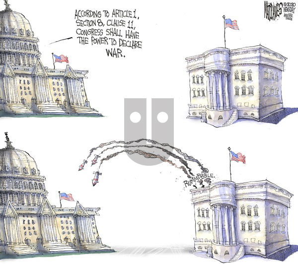 Matt Davies on Sunday January 12, 2020 Comic Strip