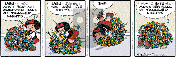 Nancy on Monday December 17, 2012 Comic Strip