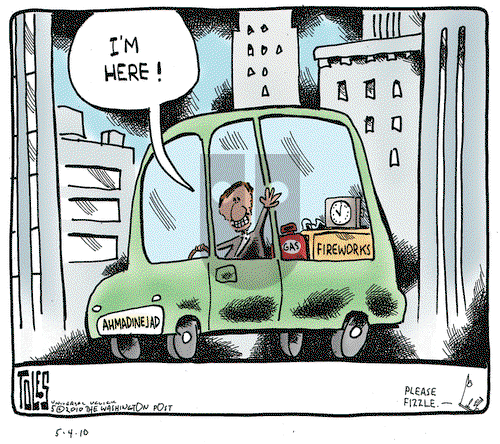 Tom Toles on Tuesday May 4, 2010 Comic Strip