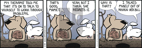 DeFlocked on Saturday January 20, 2018 Comic Strip