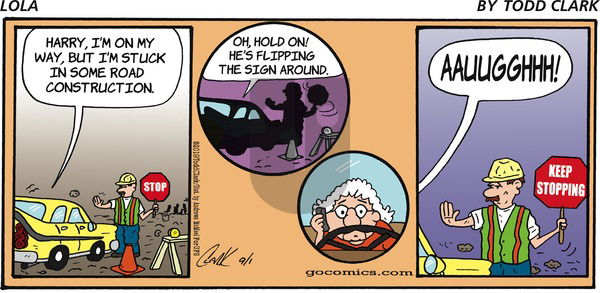 Lola on Sunday September 1, 2019 Comic Strip