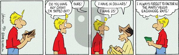 Arlo and Janis on Friday October 17, 2008 Comic Strip