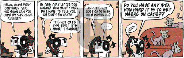 Pooch Cafe on Wednesday October 26, 2011 Comic Strip