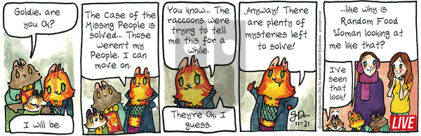 Breaking Cat News on Thursday November 21, 2019 Comic Strip