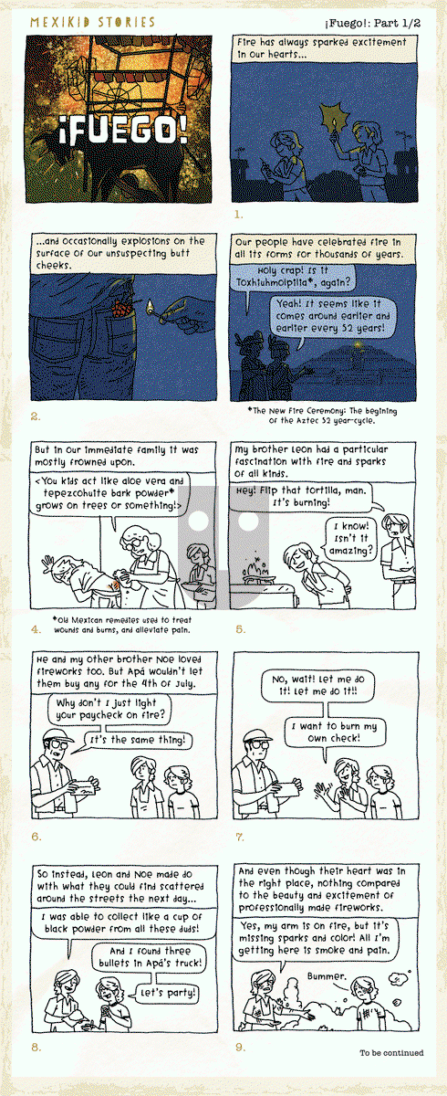 Mexikid Stories on Thursday July 6, 2023 Comic Strip