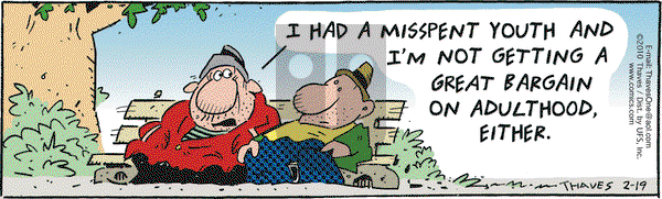 Frank and Ernest on Friday April 16, 2010 Comic Strip