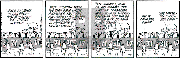 Doonesbury on Wednesday October 19, 1977 Comic Strip
