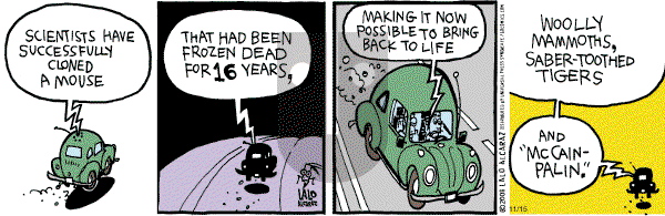 La Cucaracha on Saturday November 15, 2008 Comic Strip