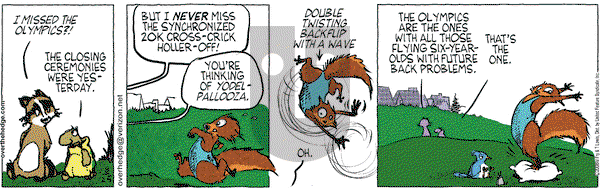 Over the Hedge on Monday August 25, 2008 Comic Strip