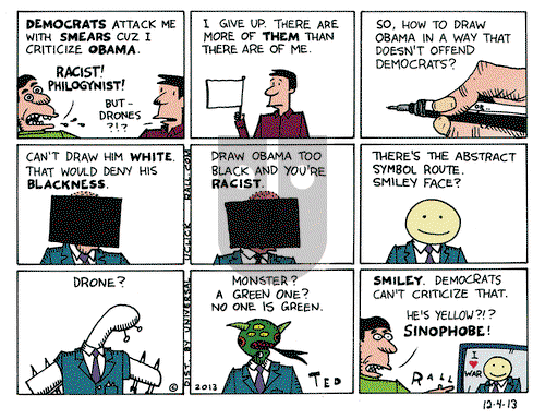 Ted Rall on Wednesday December 4, 2013 Comic Strip