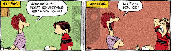 The Buckets on Tuesday April 10, 2012 Comic Strip