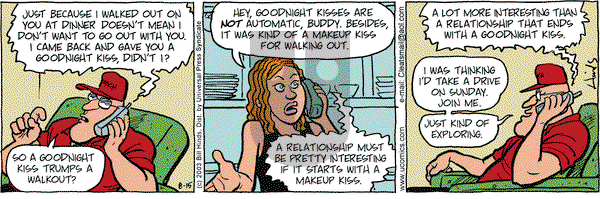 Cleats on Friday August 15, 2003 Comic Strip