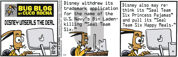 La Cucaracha on Wednesday June 8, 2011 Comic Strip