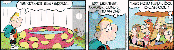 Drabble on Wednesday August 27, 2014 Comic Strip