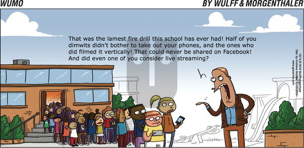 WuMo on Sunday October 13, 2019 Comic Strip