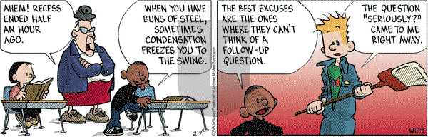 Frazz on Wednesday February 7, 2018 Comic Strip