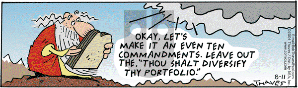 Frank and Ernest on Wednesday August 11, 2004 Comic Strip