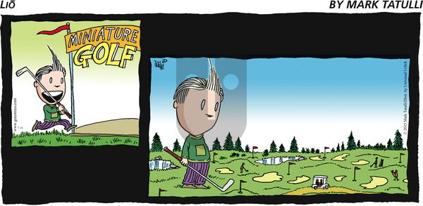 Lio on Sunday July 19, 2015 Comic Strip
