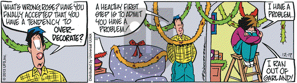 Rose is Rose on Tuesday December 17, 2013 Comic Strip