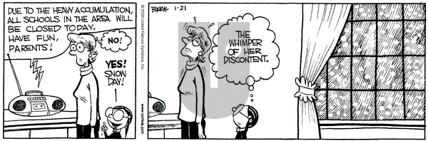 Grand Avenue on Tuesday January 21, 2003 Comic Strip