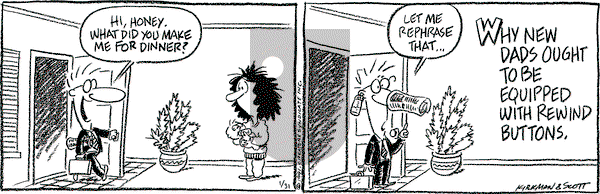 Baby Blues on Thursday January 31, 1991 Comic Strip