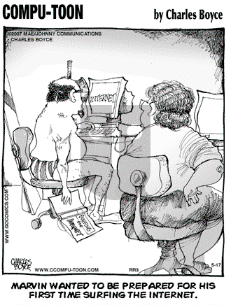 Compu-toon on Thursday May 17, 2007 Comic Strip