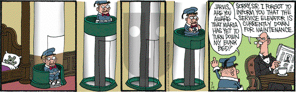 Monty on Friday March 14, 2014 Comic Strip