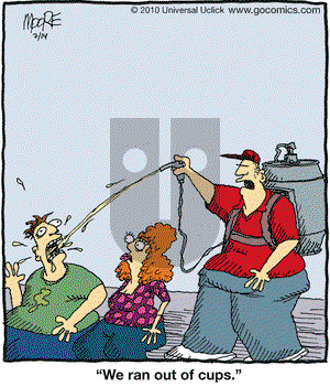 In the Bleachers on Wednesday July 14, 2010 Comic Strip