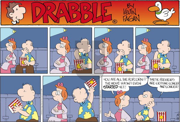 Drabble on Sunday March 13, 2016 Comic Strip