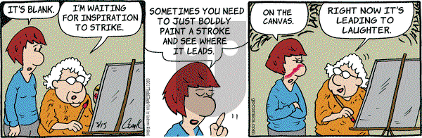 Lola on Wednesday March 15, 2017 Comic Strip