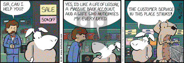 DeFlocked on Monday August 29, 2016 Comic Strip