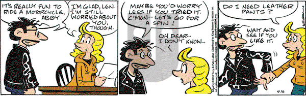 Edge City on Wednesday April 16, 2025 Comic Strip