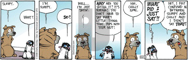 Get Fuzzy on Tuesday November 15, 2011 Comic Strip