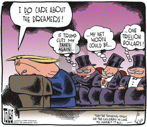 Tom Toles on Wednesday September 13, 2017 Comic Strip