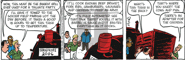Cleats on Saturday September 9, 2006 Comic Strip