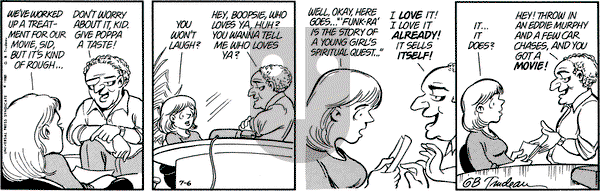 Doonesbury on Saturday January 29, 1994 Comic Strip