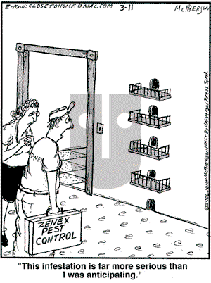 Close to Home on Saturday March 11, 2006 Comic Strip