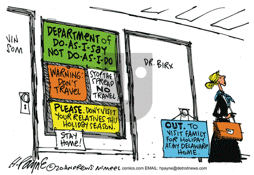 Henry Payne on Tuesday December 29, 2020 Comic Strip