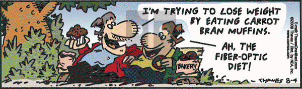 Frank and Ernest on Monday August 4, 2008 Comic Strip