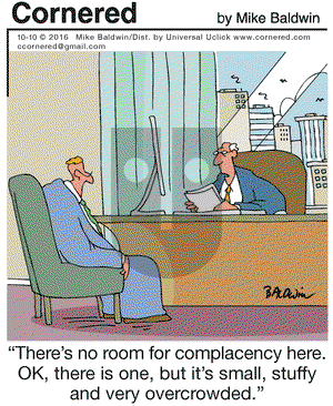 Cornered on Monday October 10, 2016 Comic Strip