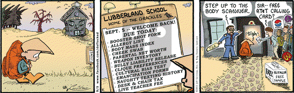 DeFlocked on Wednesday September 5, 2012 Comic Strip