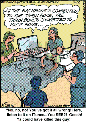 Close to Home - Monday May 28, 2012 Comic Strip