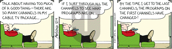 The Born Loser on Saturday May 14, 2011 Comic Strip