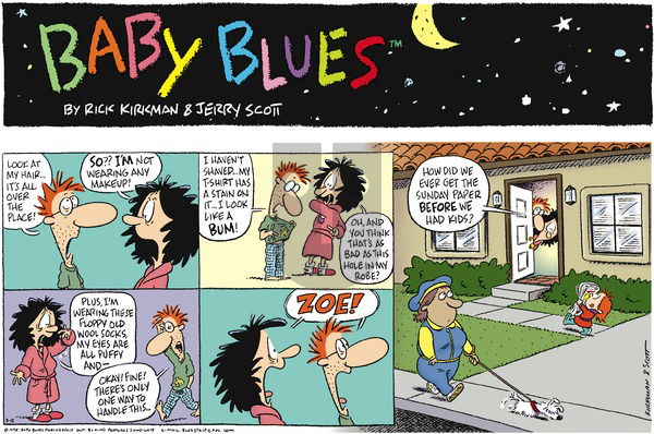 Baby Blues on Thursday September 3, 1998 Comic Strip