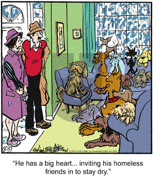 Marmaduke on Monday August 15, 2011 Comic Strip